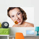 Portrait with Dental Braces Wall Mural