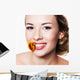 Portrait with Dental Braces Wall Mural