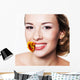 Portrait with Dental Braces Wall Mural