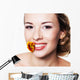 Portrait with Dental Braces Wall Mural