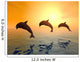 Jumping Dolphins Wall Mural