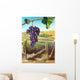 Grape and Vineyard Wall Mural