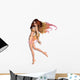 Pretty Orange Fairy Wall Decal