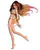 Pretty Orange Fairy Wall Decal