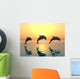 Jumping Dolphins Wall Mural