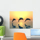 Jumping Dolphins Wall Mural