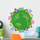Peaceful Earth Wall Decal