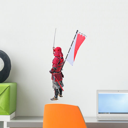 Japanese Warrior Wall Decal
