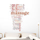 What is a Body Massage Wall Decal
