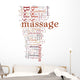 What is a Body Massage Wall Decal
