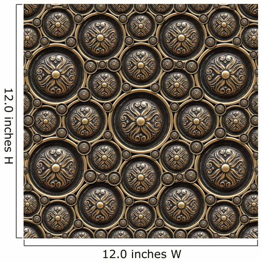 Brass with Classic Ornament