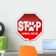 Stop Animal Abuse Wall Decal