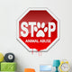 Stop Animal Abuse Wall Decal