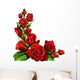 Red roses Wall Decal