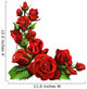 Red roses Wall Decal