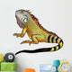green iguana Wall Decal