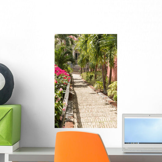 Famous 99 steps Charlotte Amalie Wall Mural