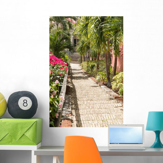 Famous 99 steps Charlotte Amalie Wall Mural