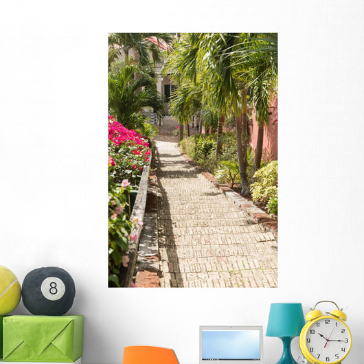 Famous 99 steps Charlotte Amalie Wall Mural