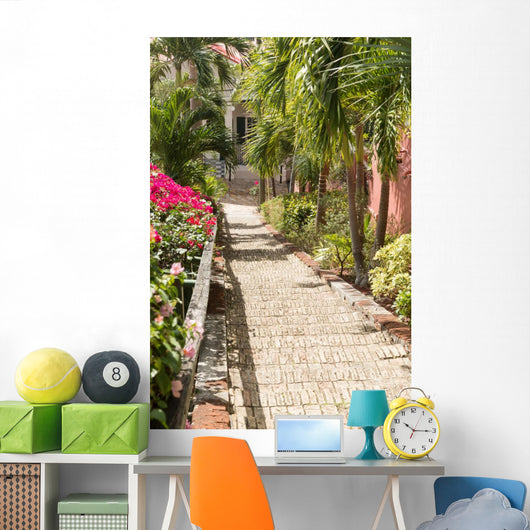 Famous 99 steps Charlotte Amalie Wall Mural