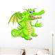 Cartoon Dragon Wall Decal