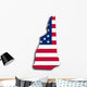 Map New Hampshire Wall Mural