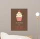 Retro Cupcake Poster