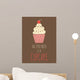 Retro Cupcake Poster