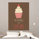 Retro Cupcake Poster