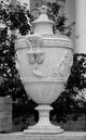 Big Decorated Vase with Wall Mural