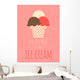 Retro Ice Cream Poster