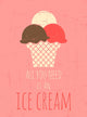 Retro Ice Cream Poster