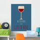 Retro Red Wine Poster