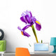 Deep Purple Iris Wall Decal