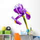 Deep Purple Iris Wall Decal