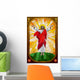 Stained Glass Painting Jesus