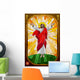 Stained Glass Painting Jesus