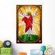 Stained Glass Painting Jesus