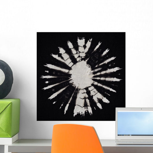 Of Tie Dye Fabric Texture Background Wall Mural