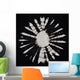 Of Tie Dye Fabric Texture Background Wall Mural