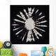 Of Tie Dye Fabric Texture Background Wall Mural