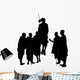 African Dancing People Silhouette