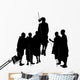 African Dancing People Silhouette