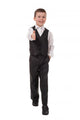 Boy Welcomes Wall Mural
