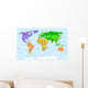 World Map Wall Mural