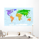 World Map Wall Mural