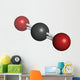 Carbon Dioxide Co2 Molecular Wall Decal