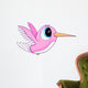 Cute Humming bird Vector Illustration Art Wall Decal