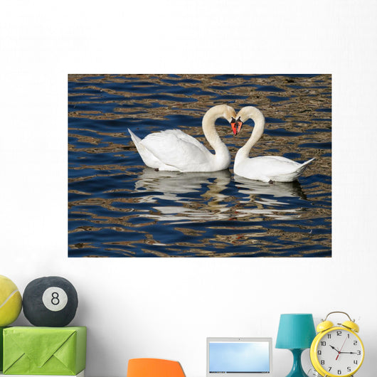 Romantic Swans Spring