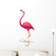 Pink Flamingo Pink Flamingo-Vector- Wall Decal
